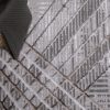 Dywan Crystal Jasny Szary Beżowy Geometryczny Efekt 3D