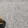 Dywan Ares Ciemny Szary Ornamenty Vintage