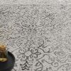 Dywan Ares Jasny Szary Ornamenty Vintage