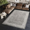 Dywan Ares Jasny Szary Ornamenty Vintage