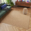 Dywan Mono Kwadrat Indoor Outdoor Beżowy