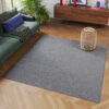 Dywan Mono Kwadrat Indoor Outdoor Jasny Szary